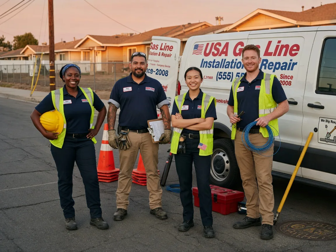 Gas Line Installation company in Winona, MS